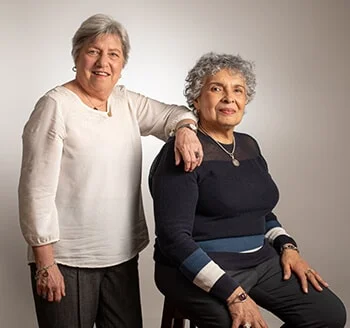Amanda Rubilar y María Teresa Rossi